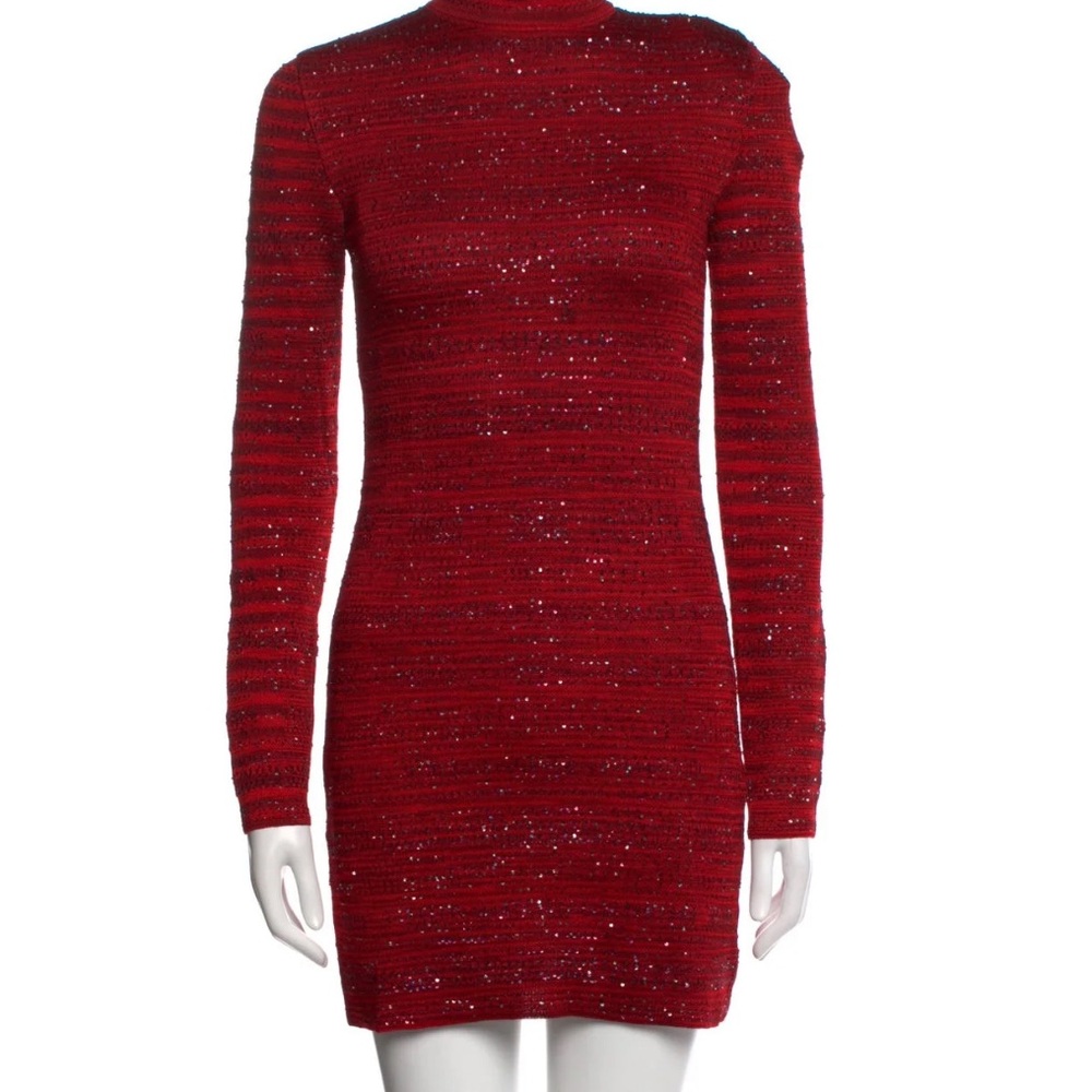 Missoni Sequin Turtleneck Dress
